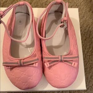 Baby girl Gucci ballerina shoes